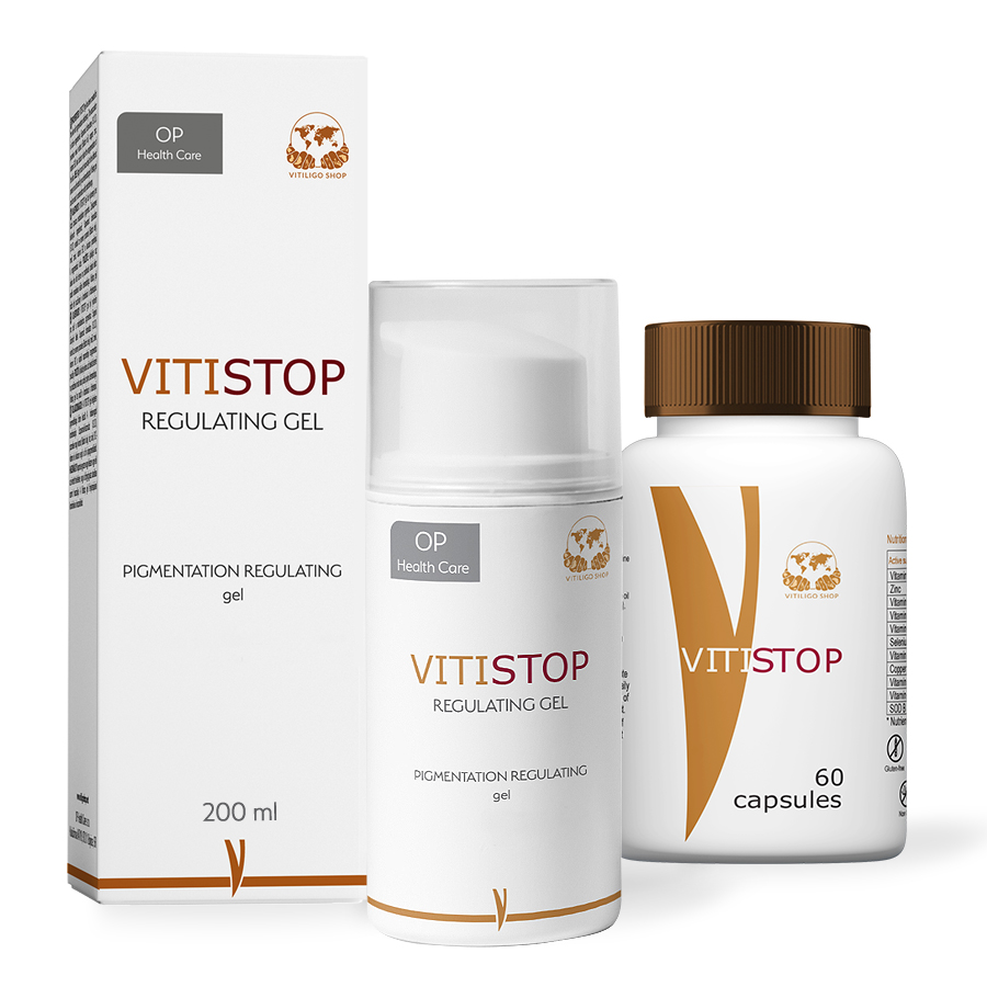 Vitistop Gel and Vitistop Tablets Set
